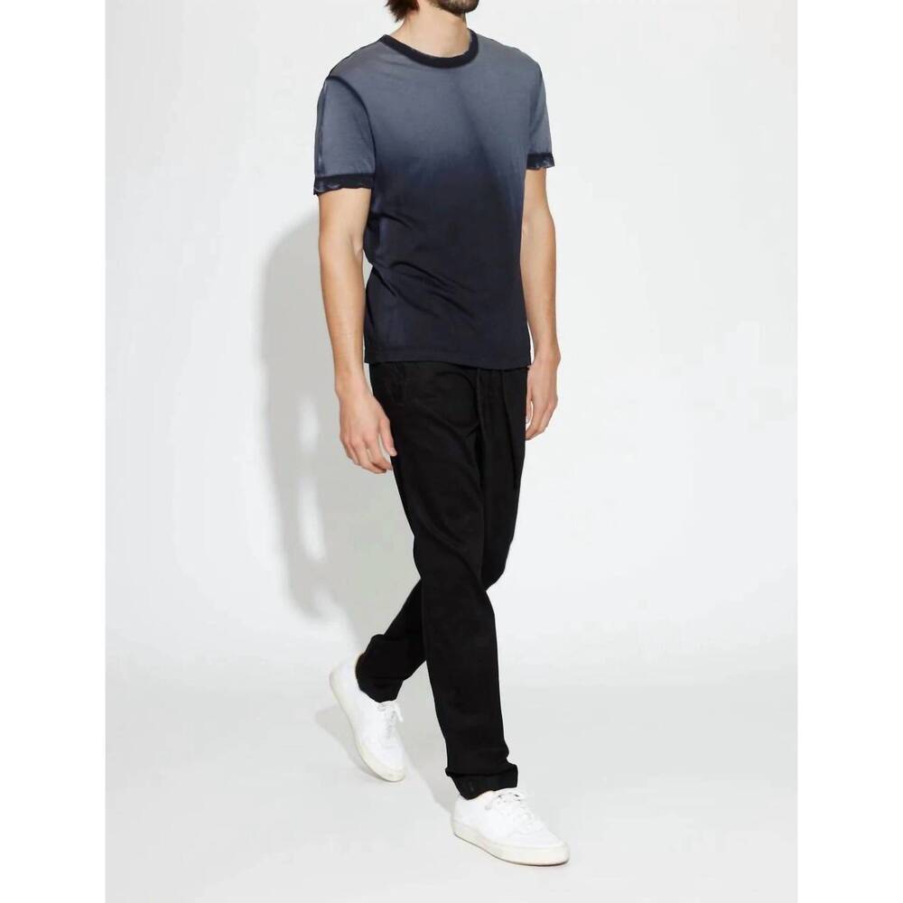 NEW COTTON CITIZEN men’s lux tee in black ombré